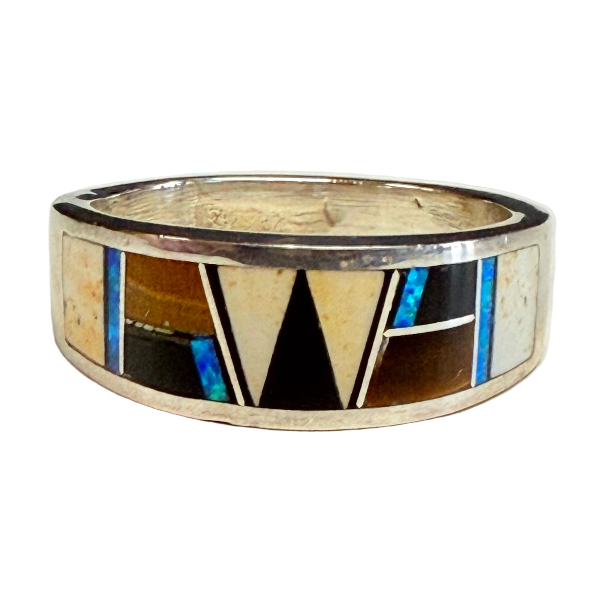 Gemstone Inlay Ring