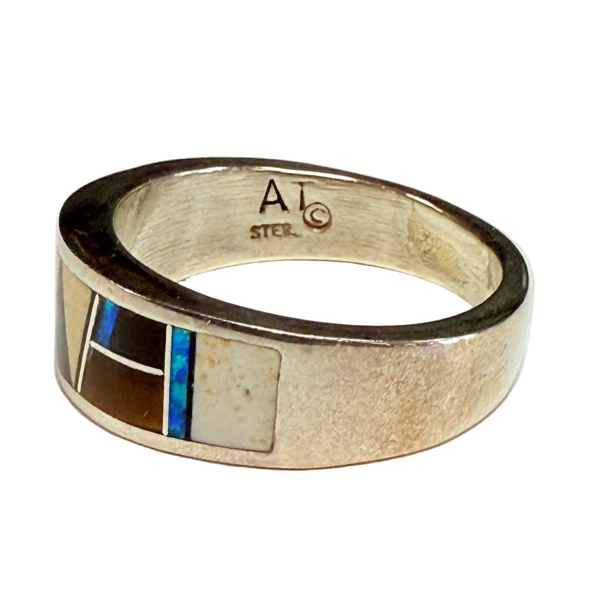 Gemstone Inlay Ring