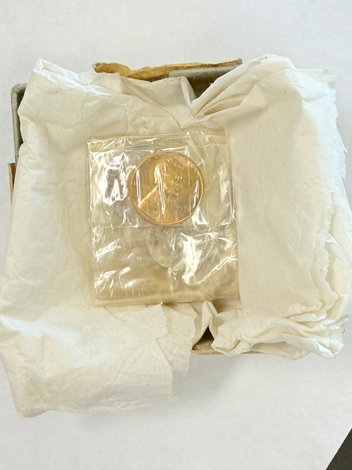 1950 United States Mint Proof Set in Original Box and Cellophane