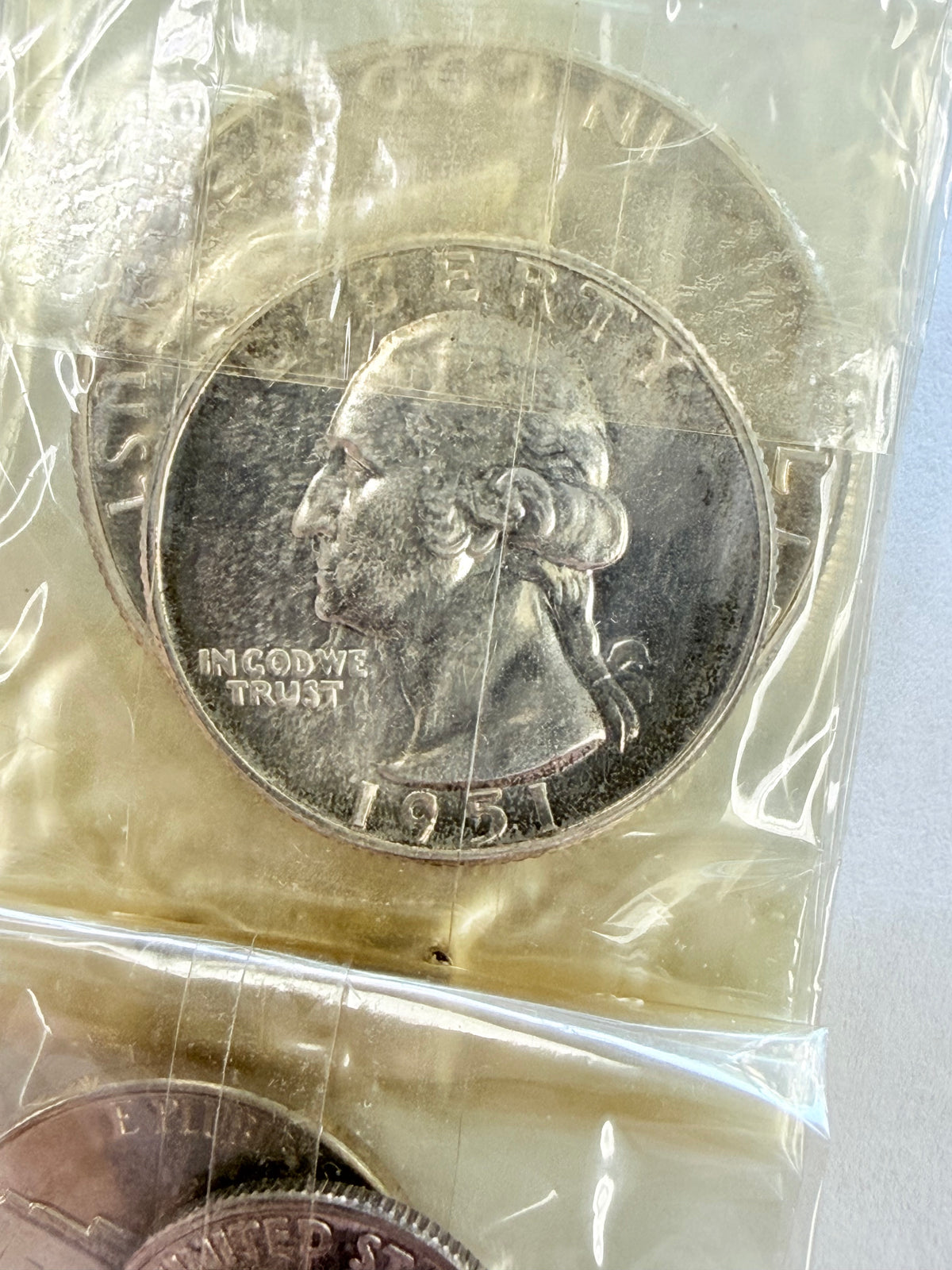 1951 United States Mint Proof Set in Original Box and Cellophane