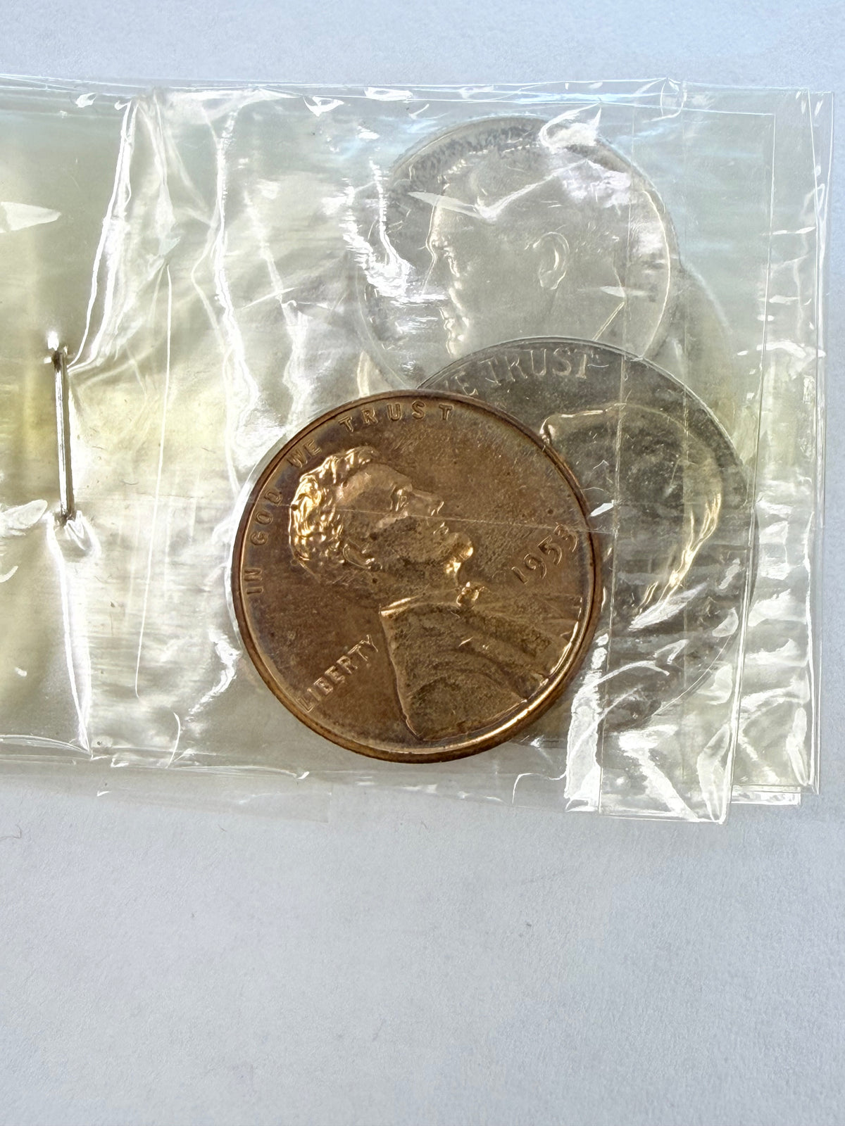 1953 United States Mint Proof Set in Original Box and Cellophane (Dime 1952 Not 1953)