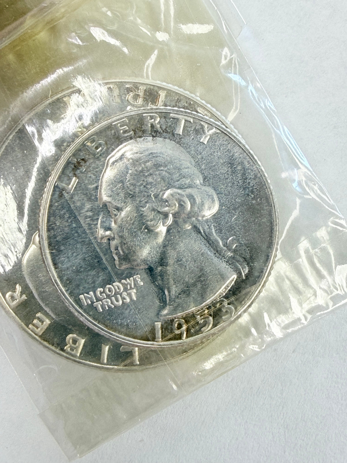 1953 United States Mint Proof Set in Original Box and Cellophane (Dime 1952 Not 1953)