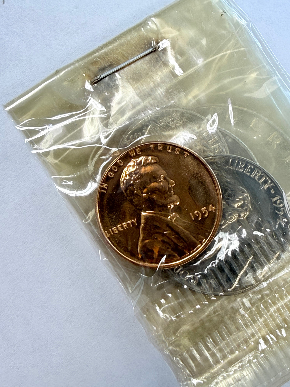 1954 United States Mint Proof Set in Original Box and Cellophane