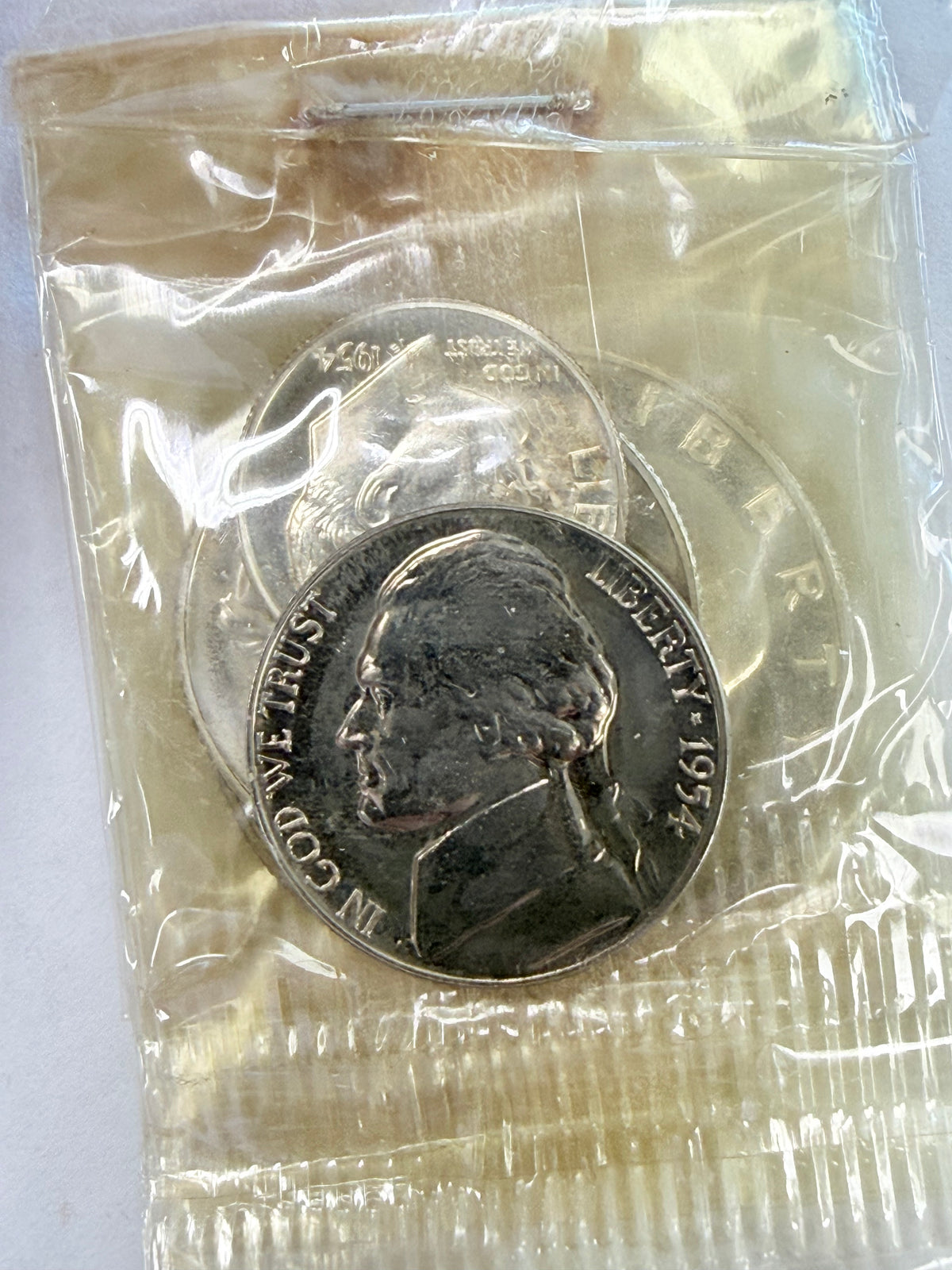 1954 United States Mint Proof Set in Original Box and Cellophane