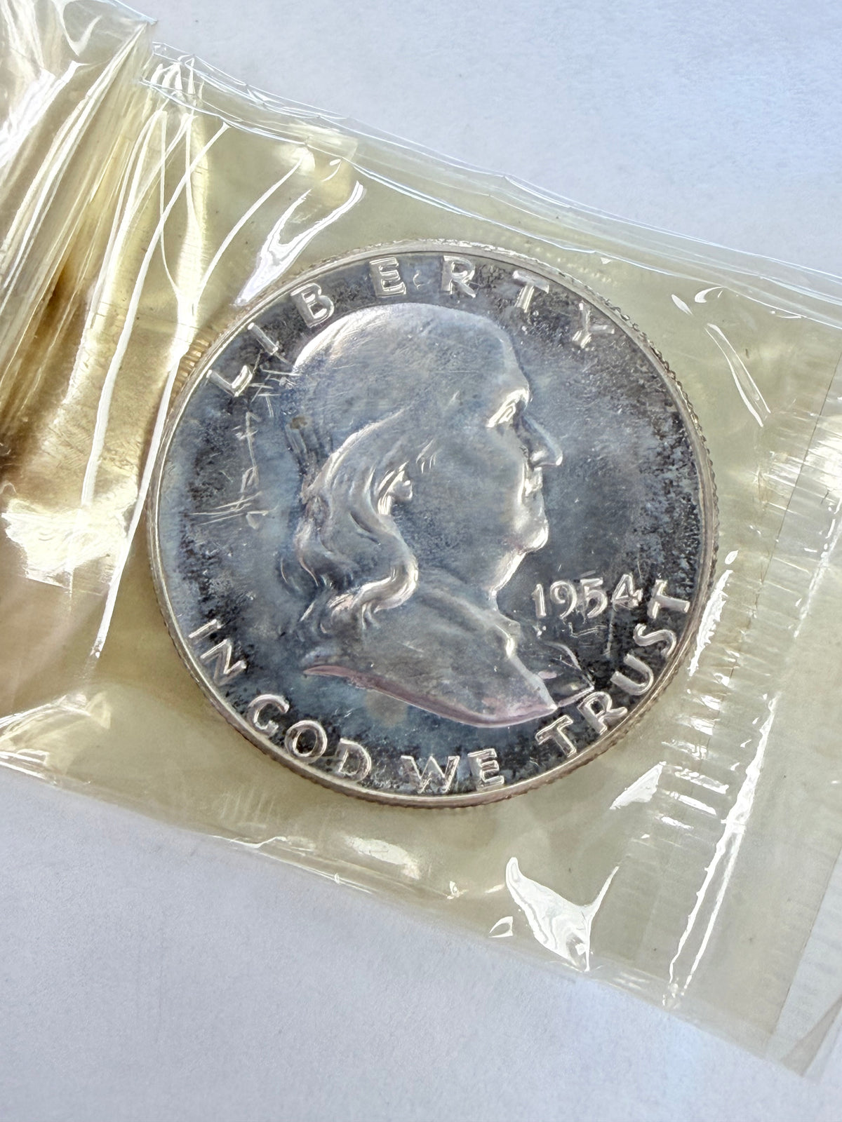 1954 United States Mint Proof Set in Original Box and Cellophane