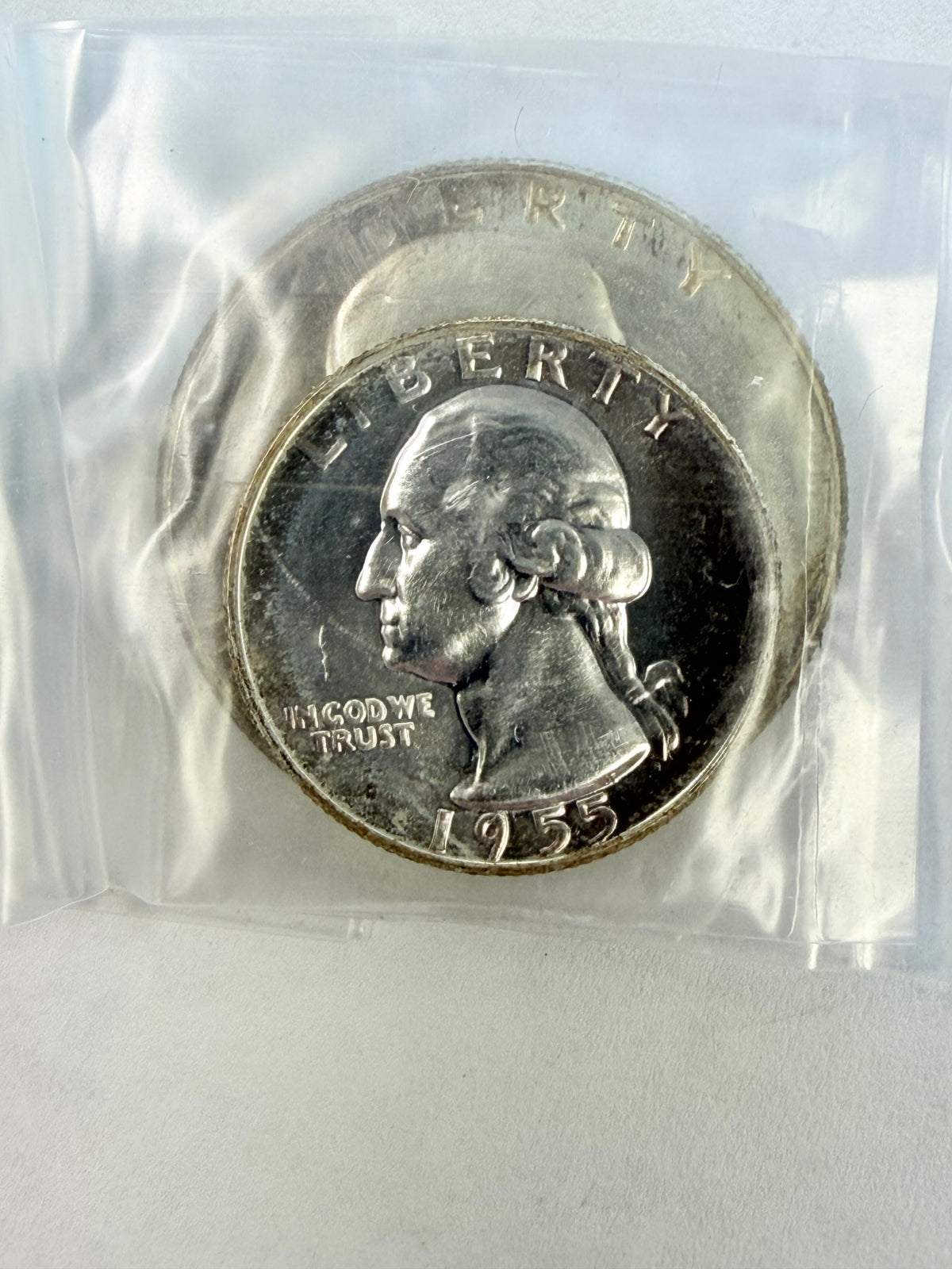 1955 United States Mint Proof Set in Original Box (Cellophane Replaced)