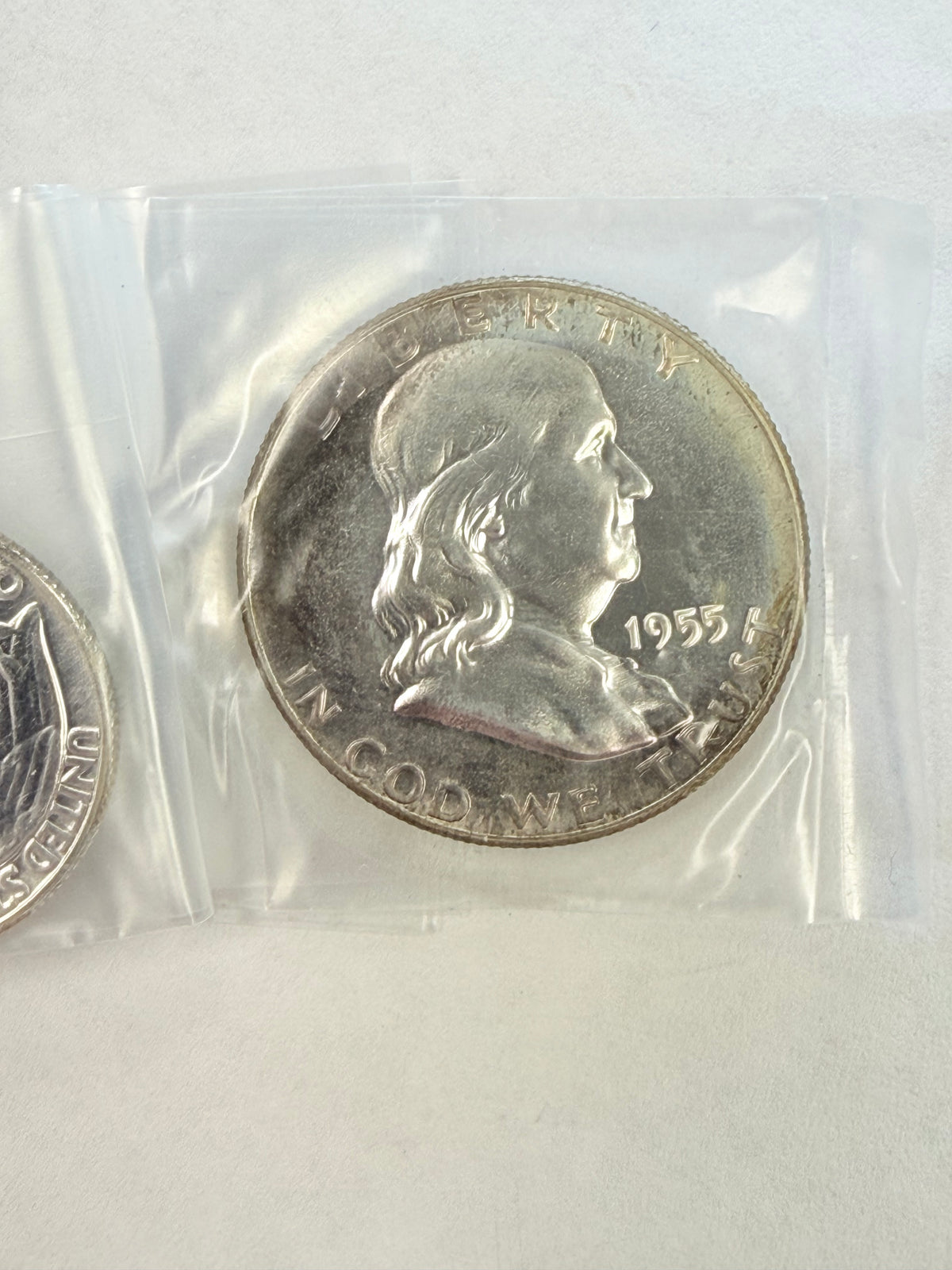 1955 United States Mint Proof Set in Original Box (Cellophane Replaced)