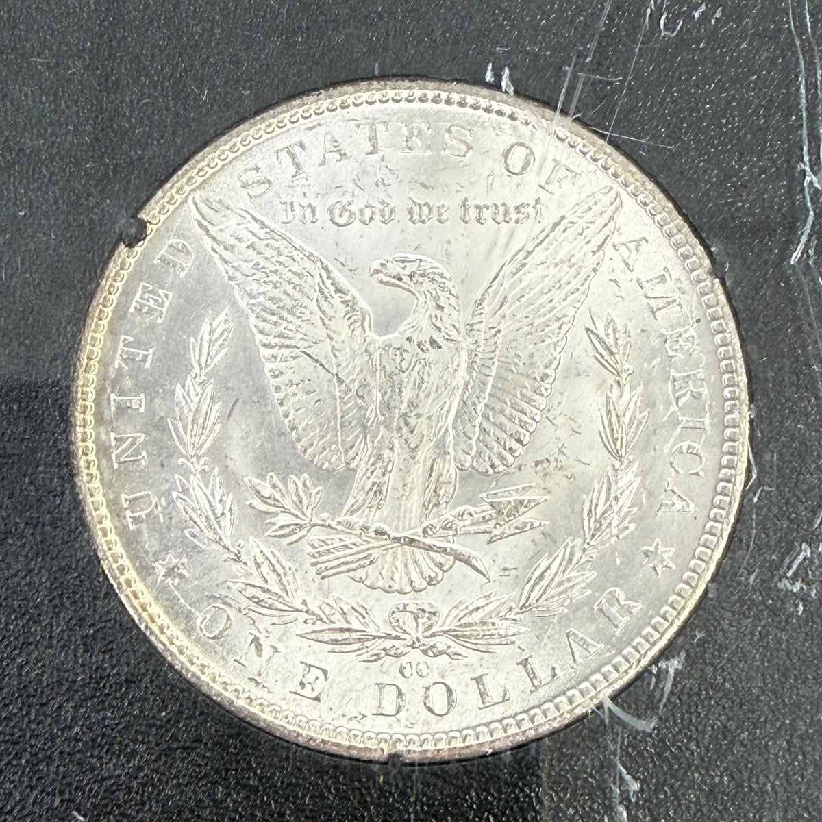 1884-CC Morgan Silver Dollar GSA (With Box & CoA)