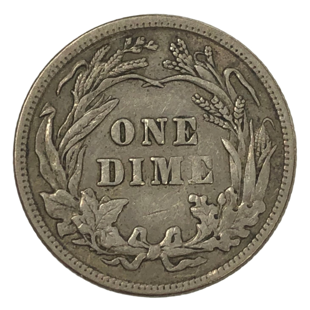 1916 Barber Dime (XF)