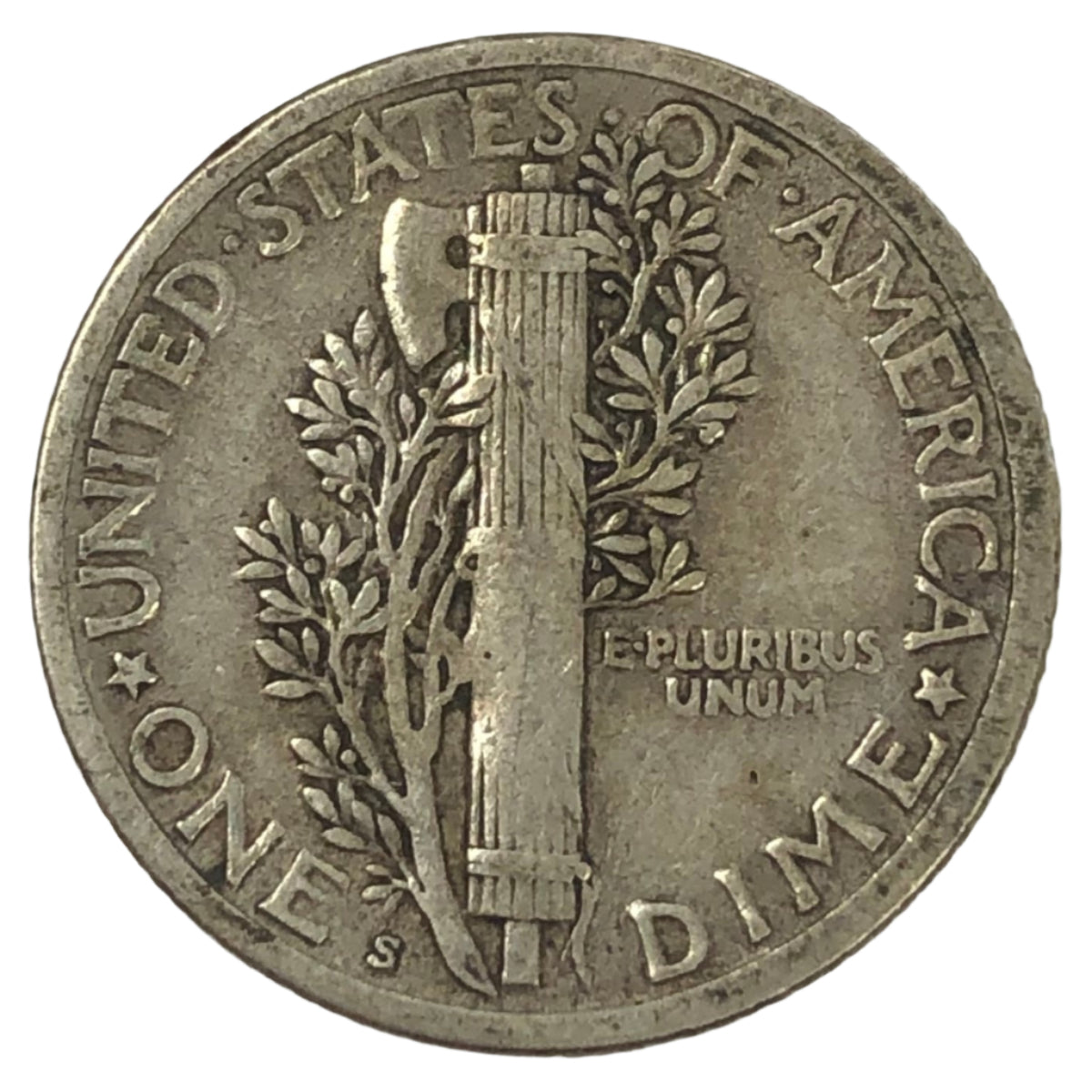 1917-S Mercury Dime (VF)