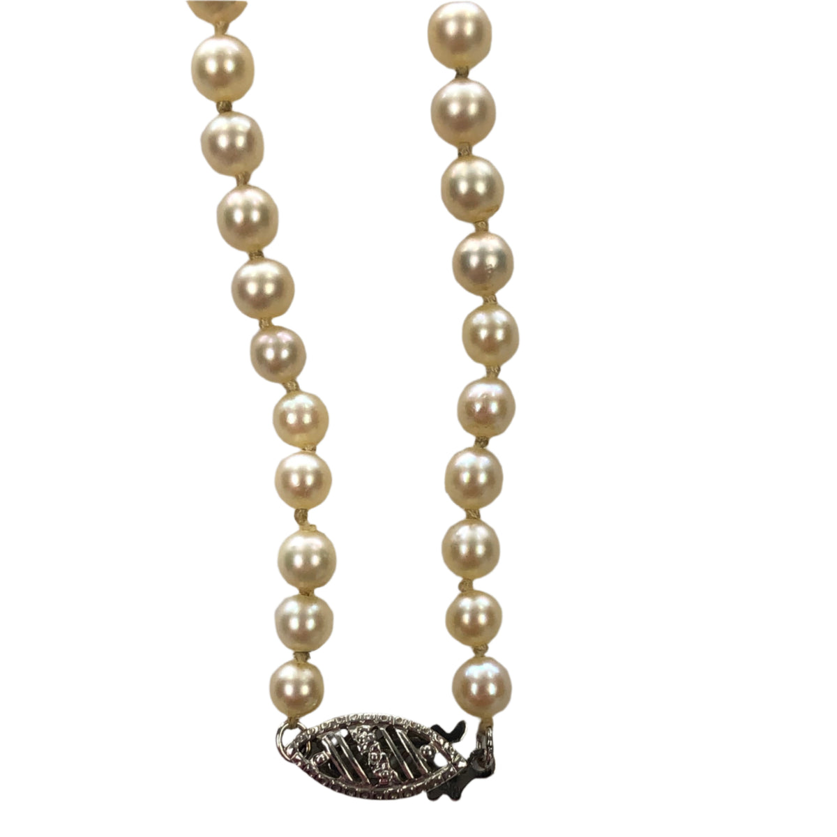 10k Gold &amp; Pearl Necklace