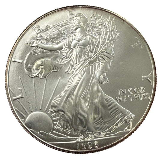 1996 1 oz American Silver Eagle (BU)