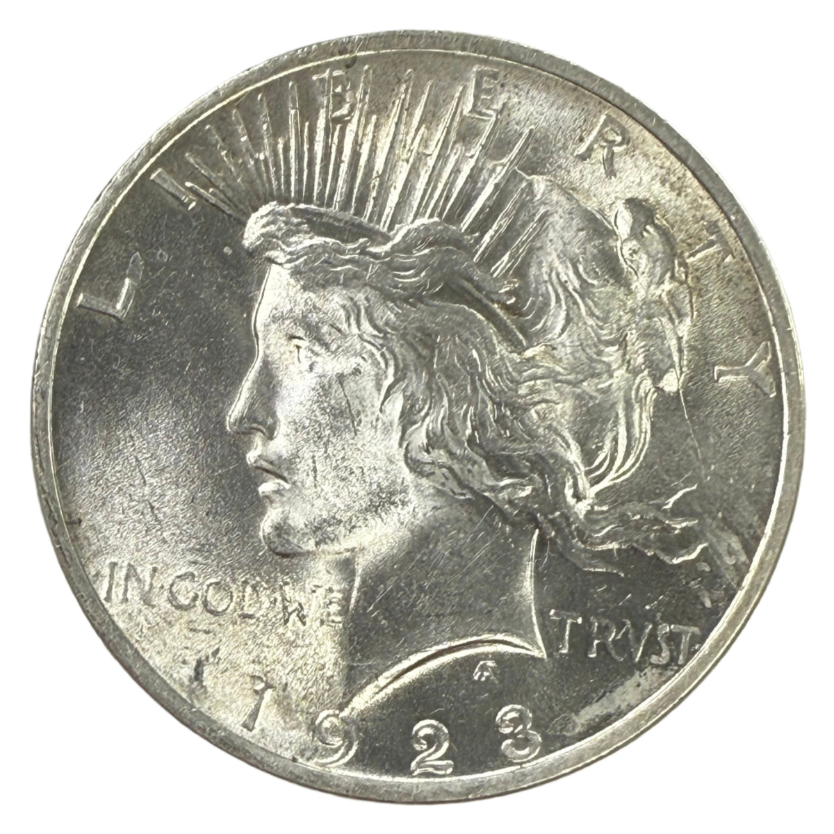 1923 Peace Silver Dollar (BU)