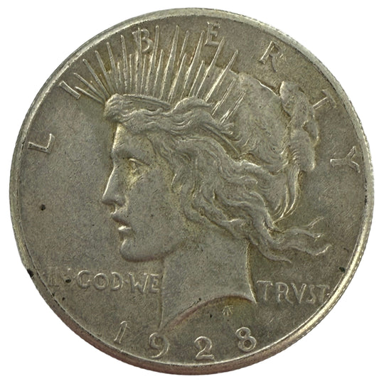1928 Peace Silver Dollar (XF)
