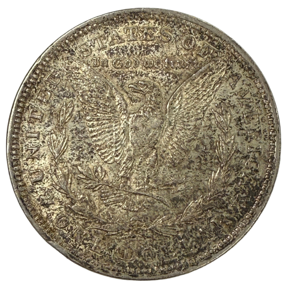 1921-D Morgan Silver Dollar (AU)
