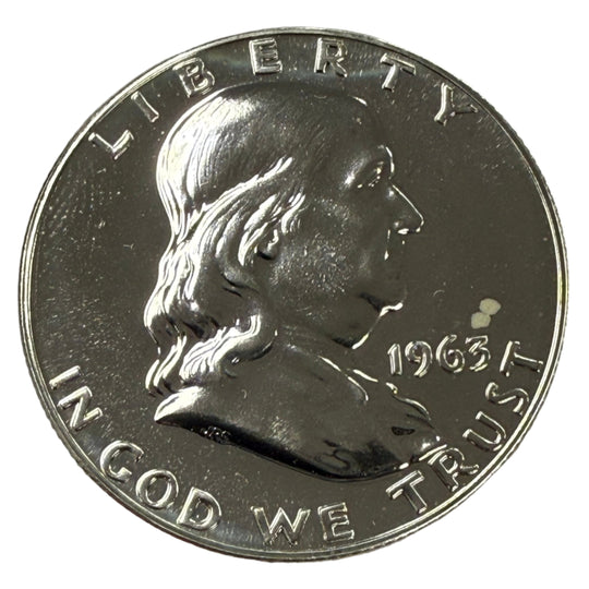 1963 Proof Franklin Half Dollar