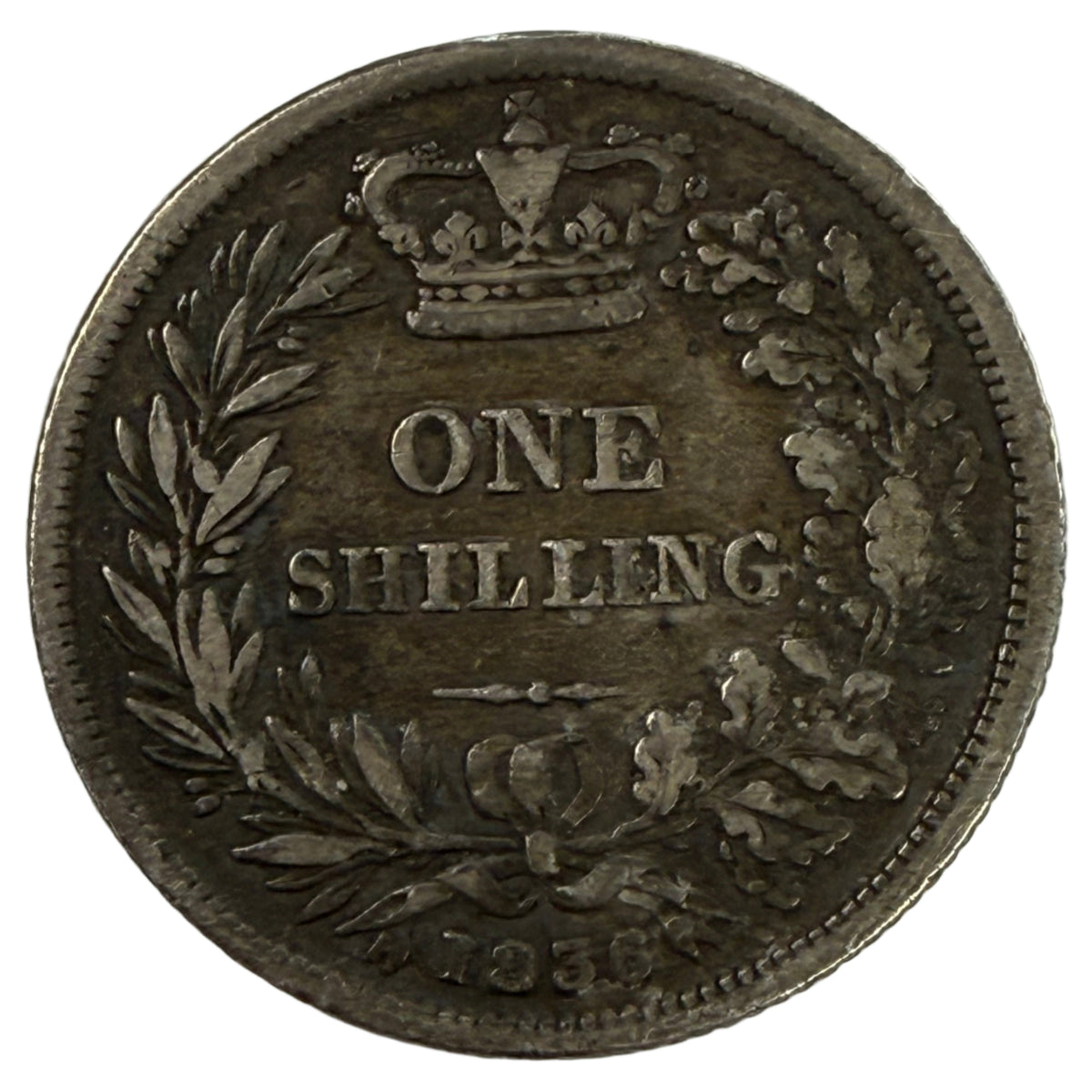 1836 Great Britain Shilling