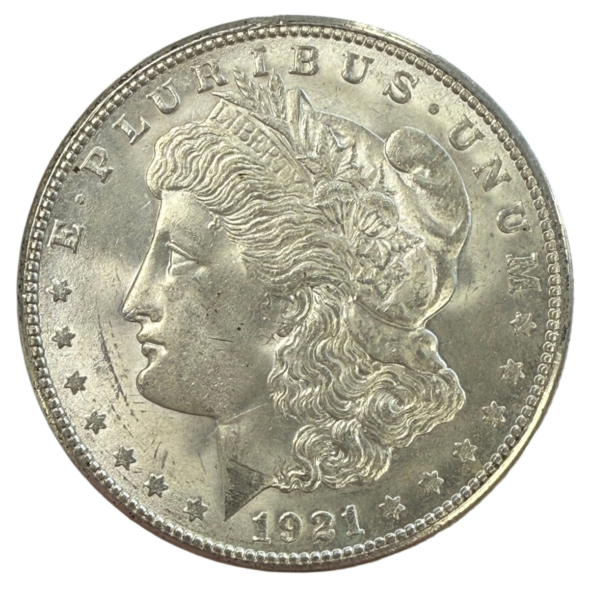 1921-S Morgan Silver Dollar (BU)