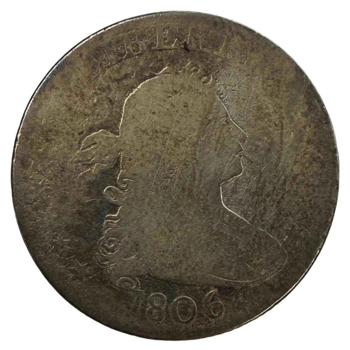 1806 Draped Bust Quarter (AG)