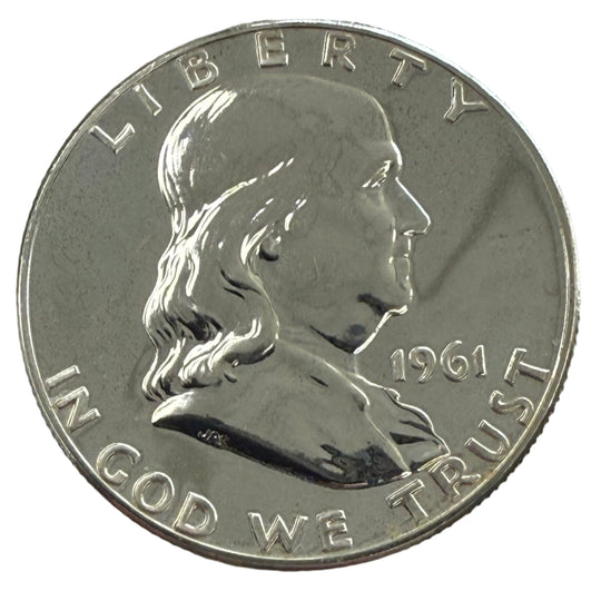 1961 Proof Franklin Half Dollar