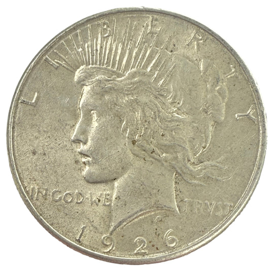 1926-S Peace Silver Dollar (AU)