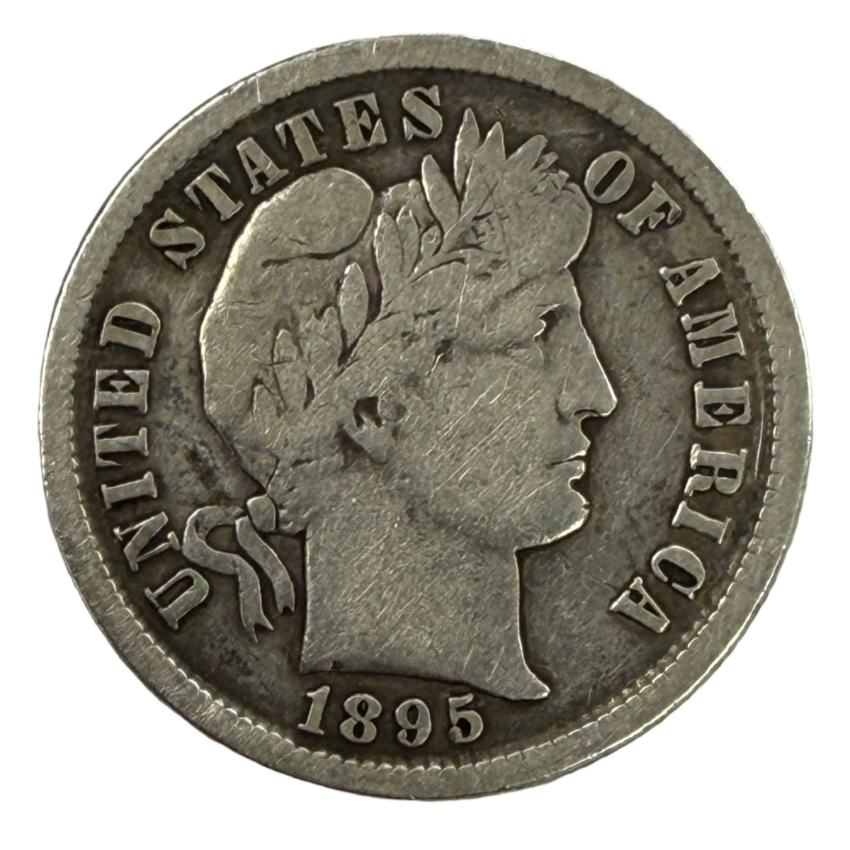 1895-S Barber Dime (VG)