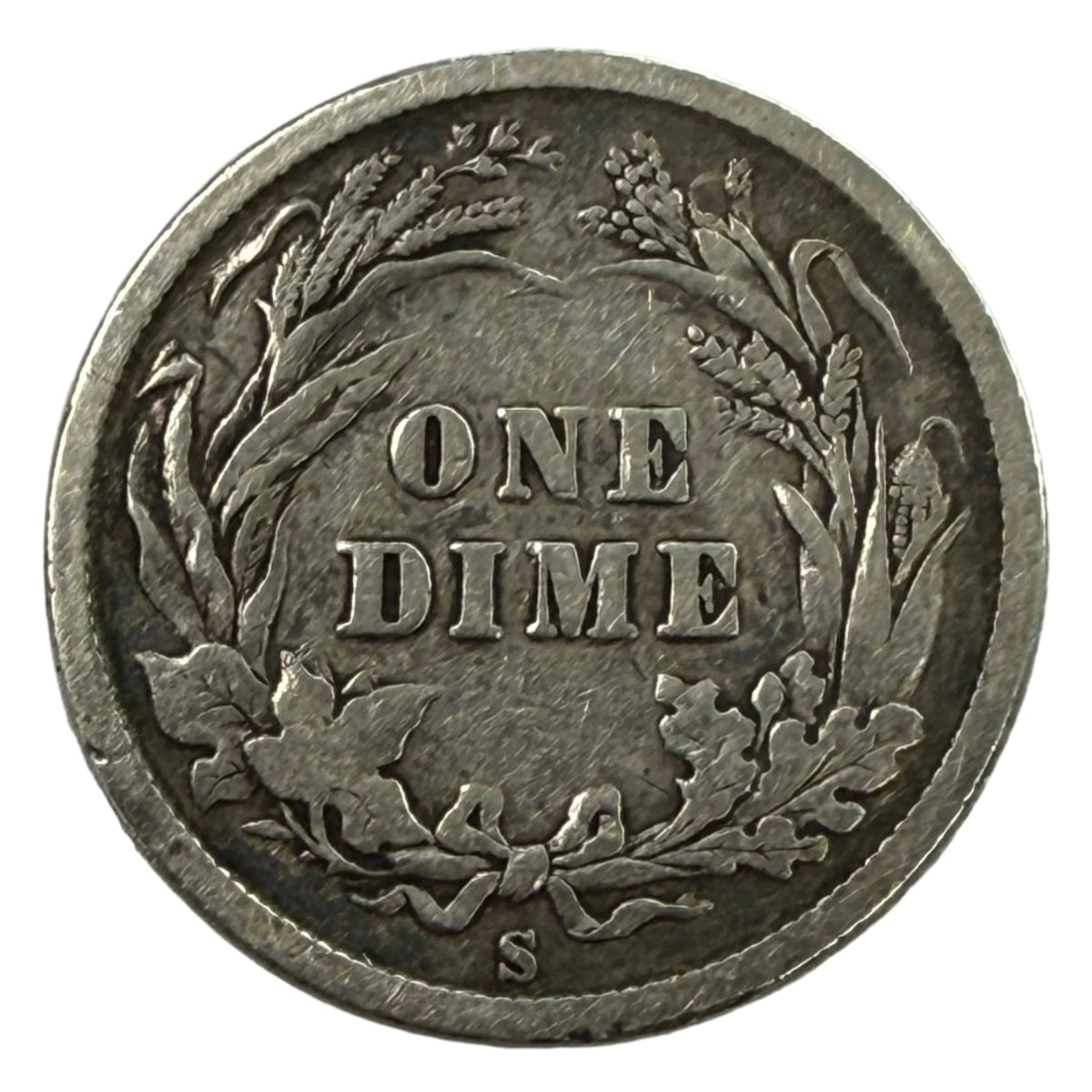1895-S Barber Dime (VG)