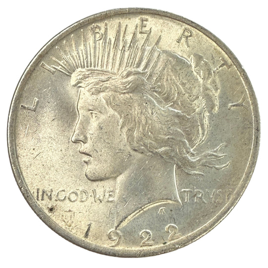 1922 Peace Silver Dollar (BU)