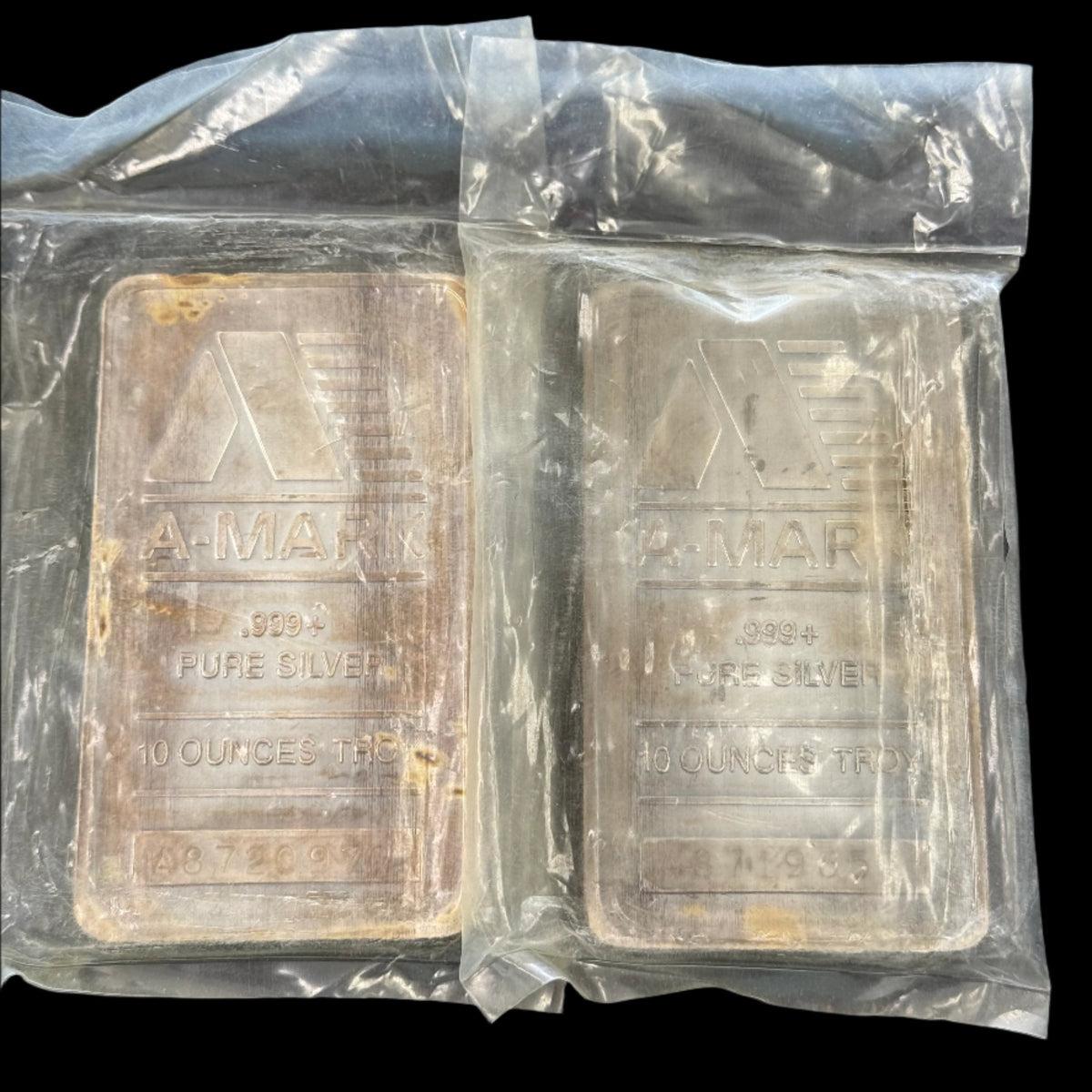 Vintage Amark 10 oz Silver Bar