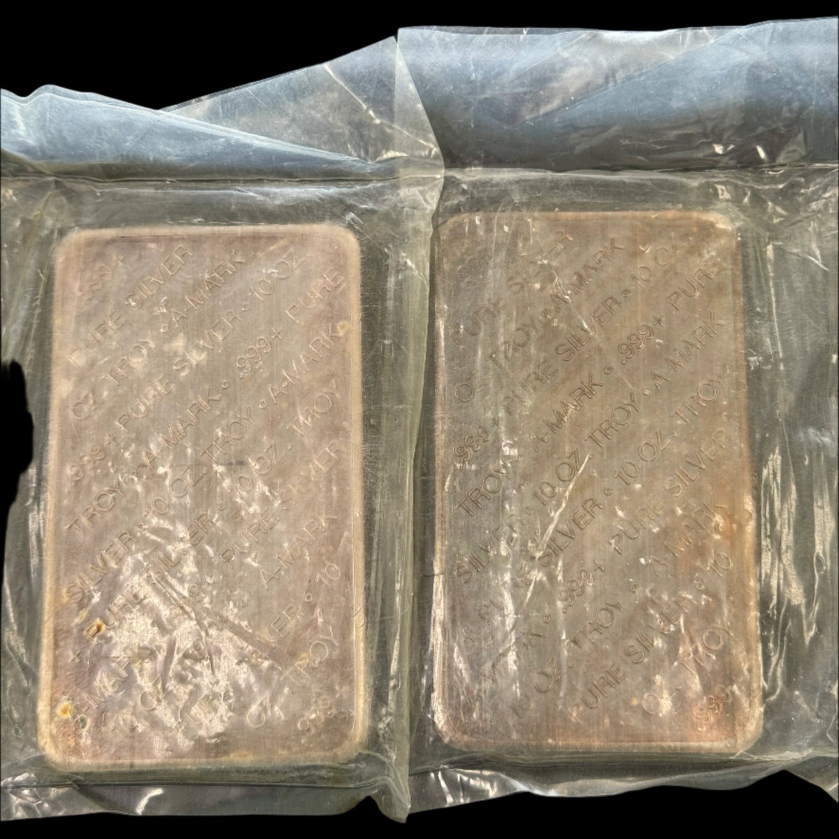 Vintage Amark 10 oz Silver Bar