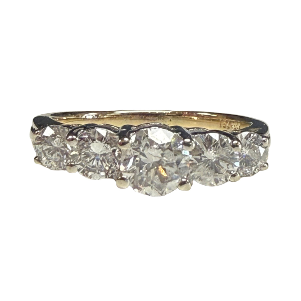 14k Gold & Diamond Ring