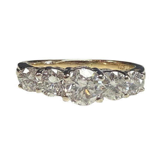14k Gold & Diamond Ring