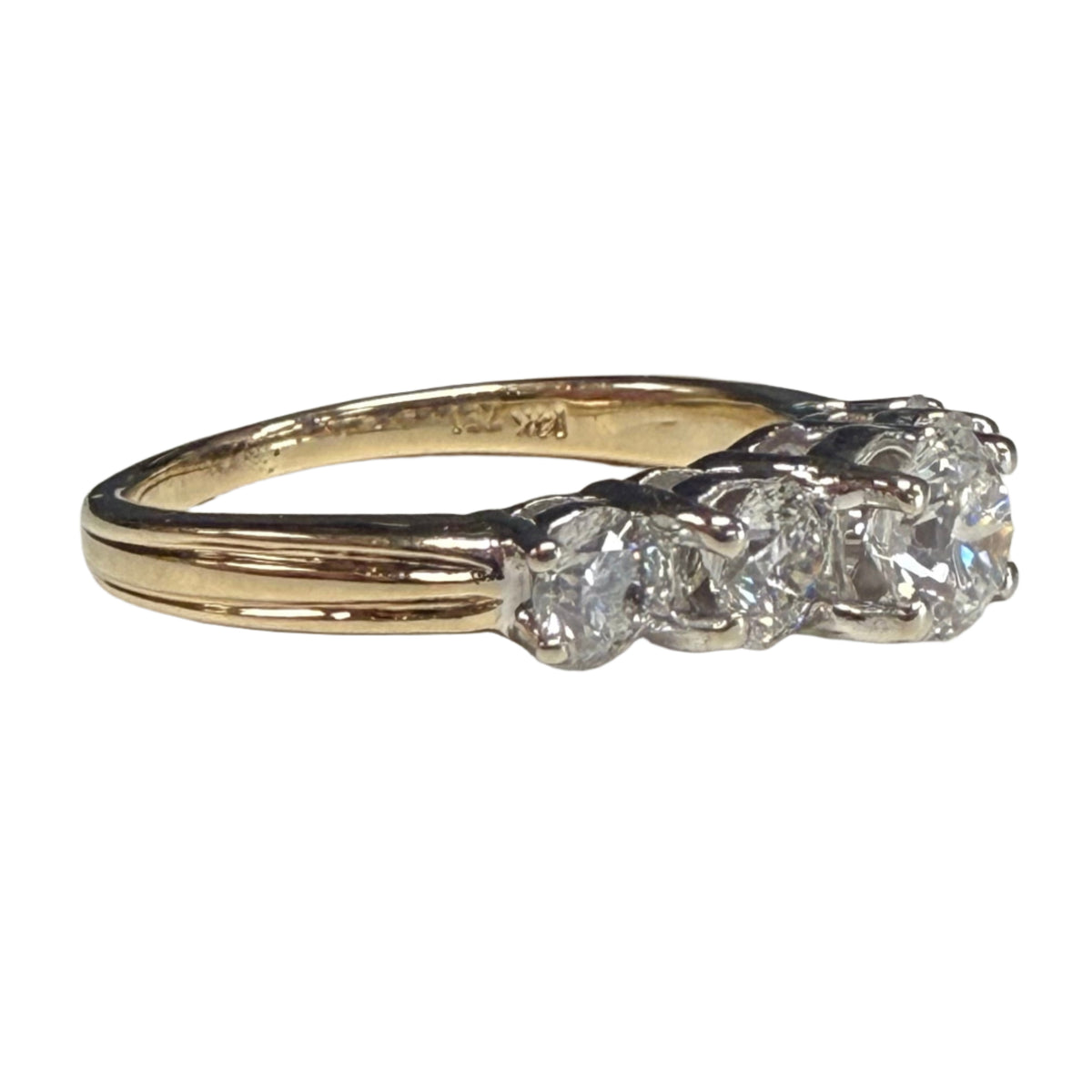 14k Gold & Diamond Ring
