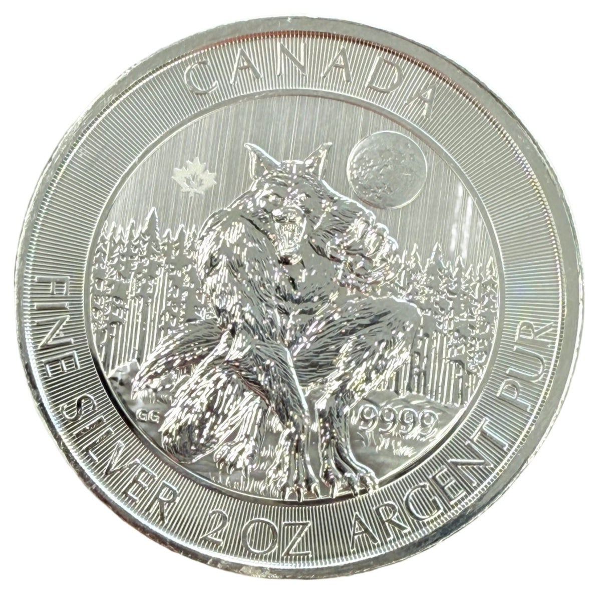 2021 Canada 2 oz Silver Werewolf