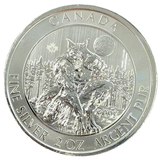 2021 Canada 2 oz Silver Werewolf