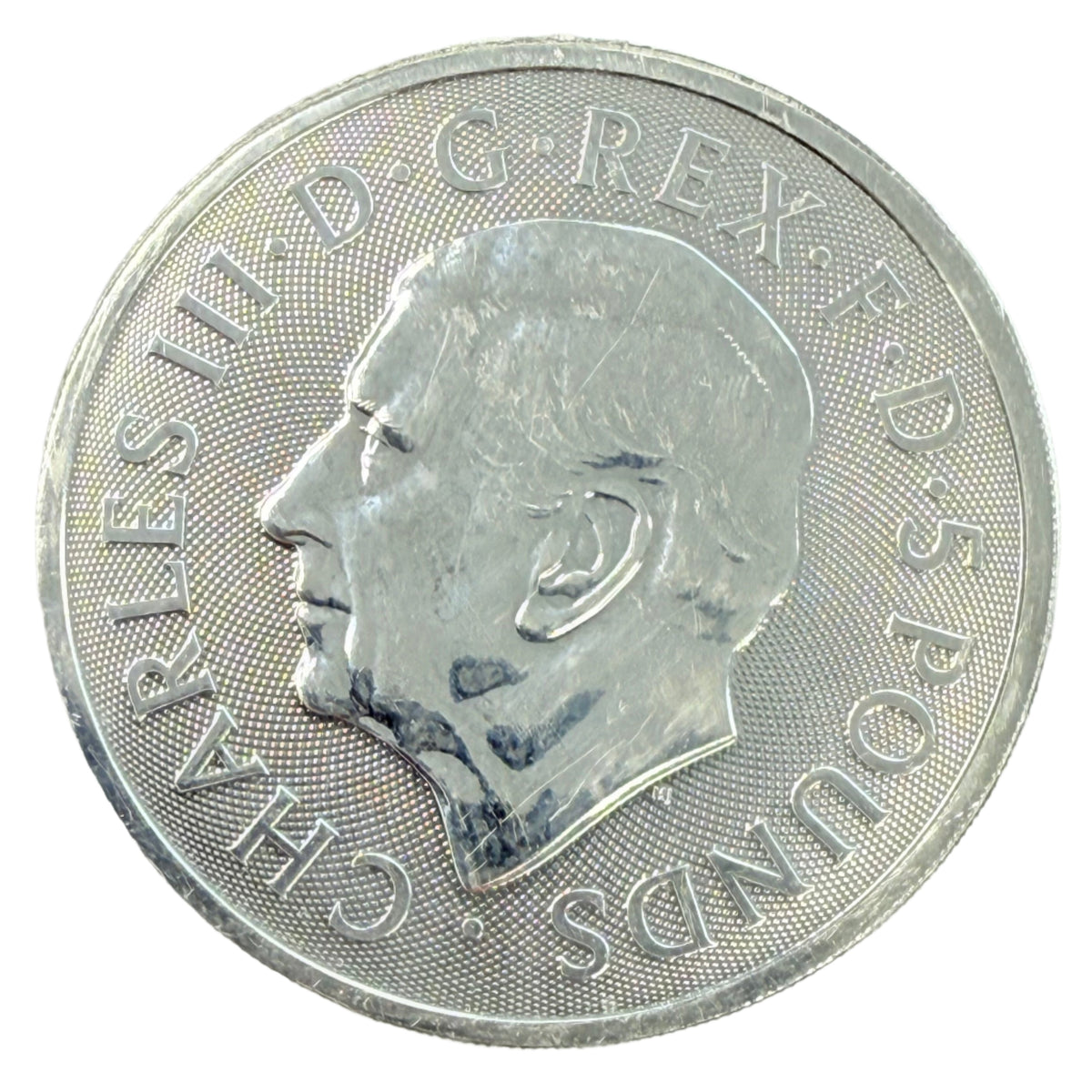 2023 British 2 oz Silver Black Bull of Clarence