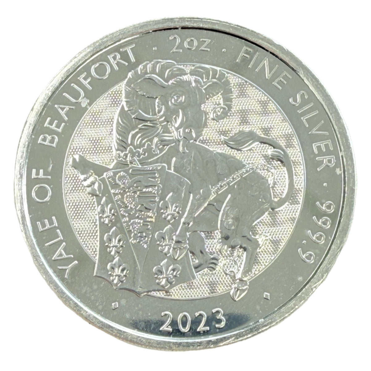 2023 British 2 oz Silver Yale of Beaufort