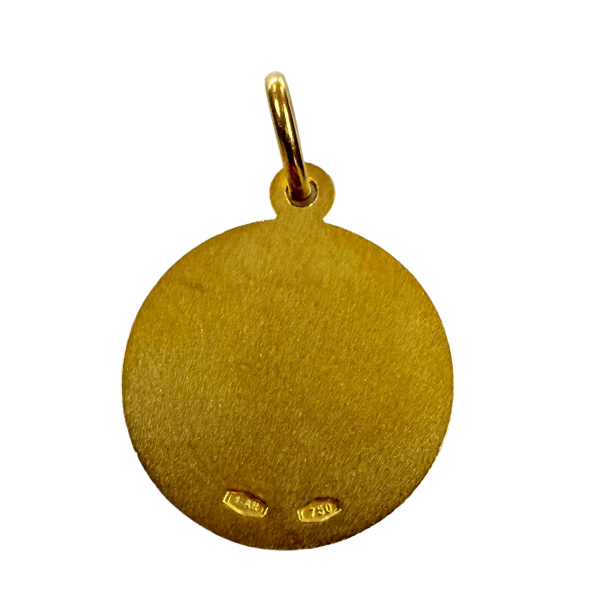 18k Gold Santa Lucia Pendant