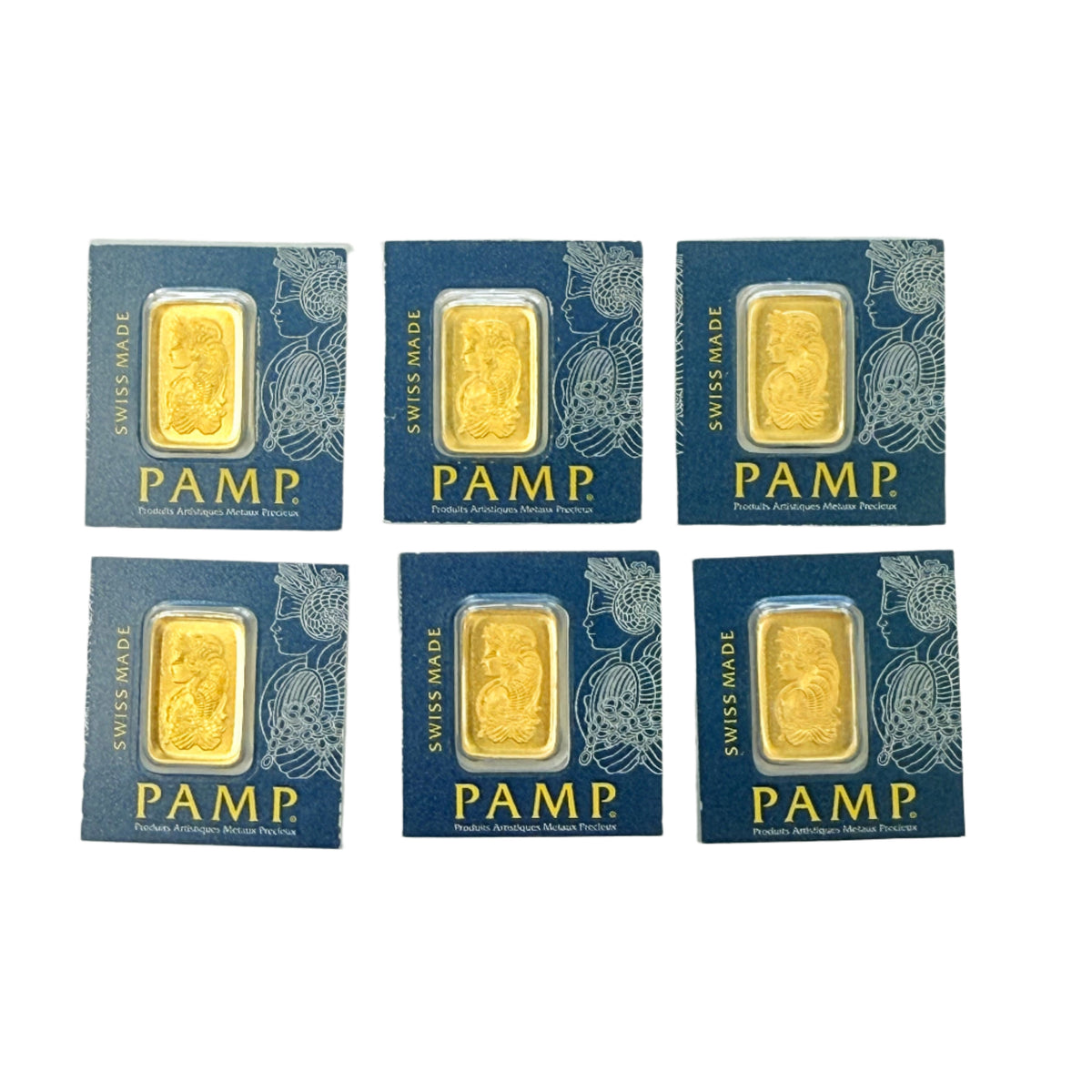 Pamp Suisse 1 g Gold Bar (Secondary Market) (MultiPack)
