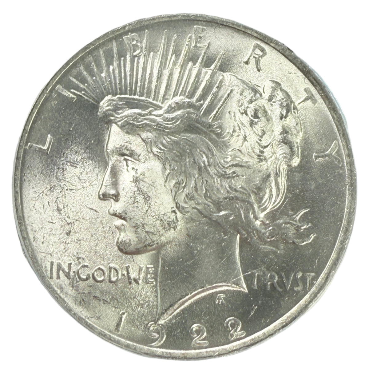 1922 Peace Silver Dollar ANACS MS63