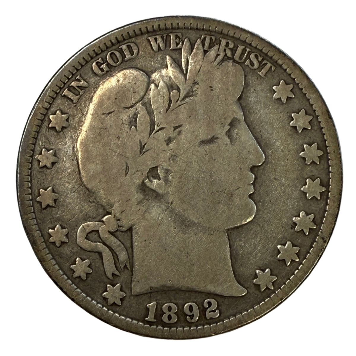 1892 Barber Half Dollar (G)