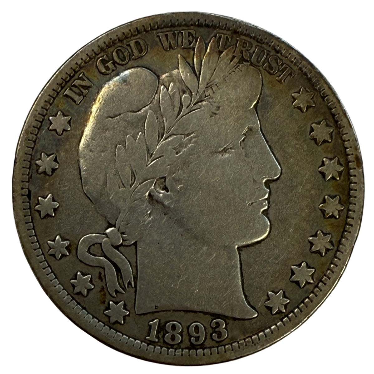 1893 Barber Half Dollar (F)