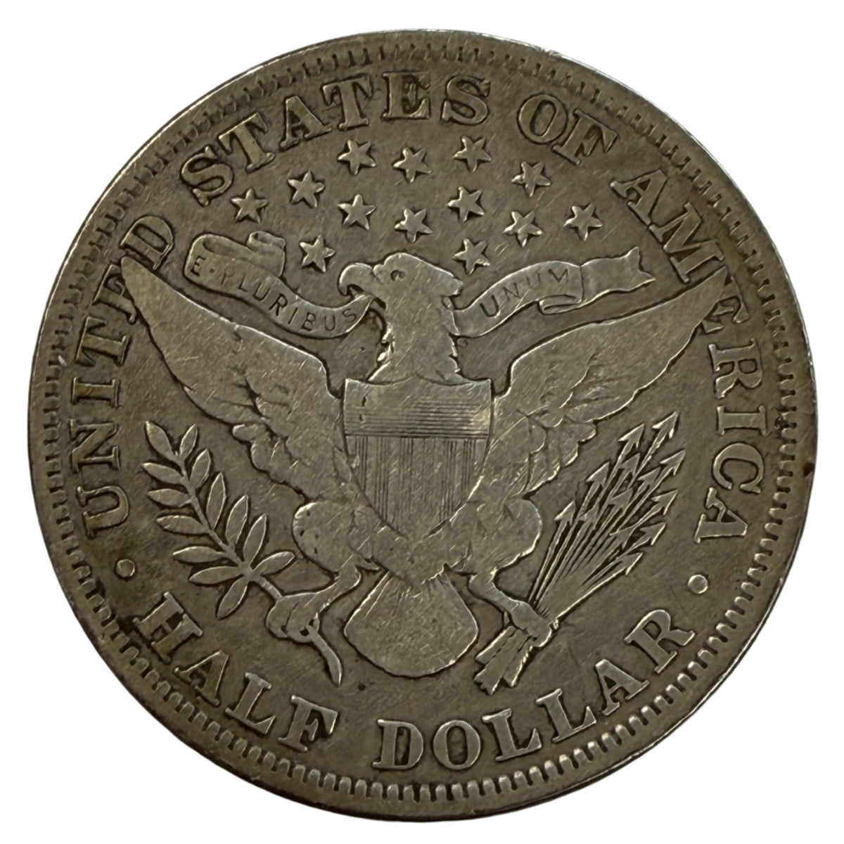 1893 Barber Half Dollar (F)