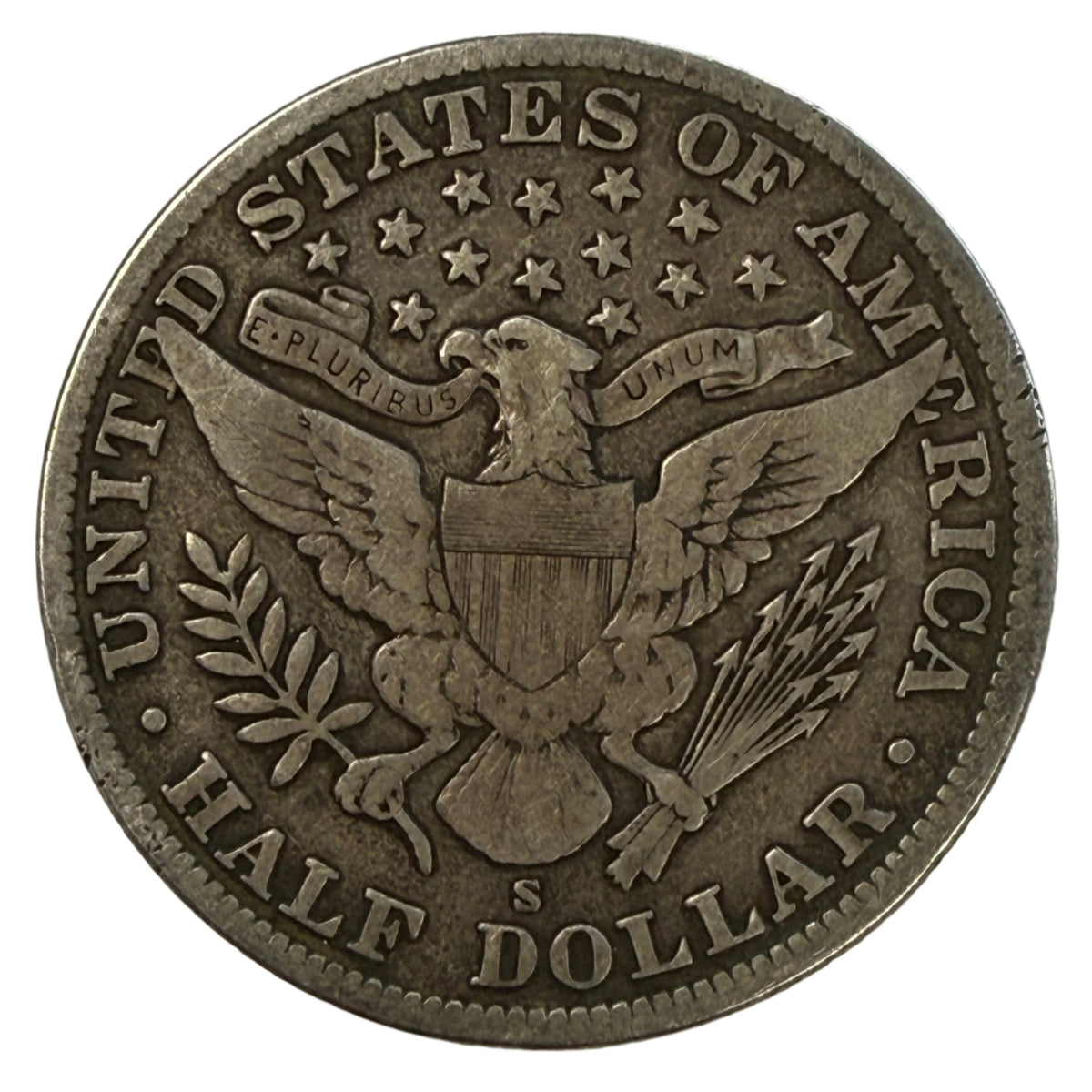 1905-S Barber Half Dollar (F)