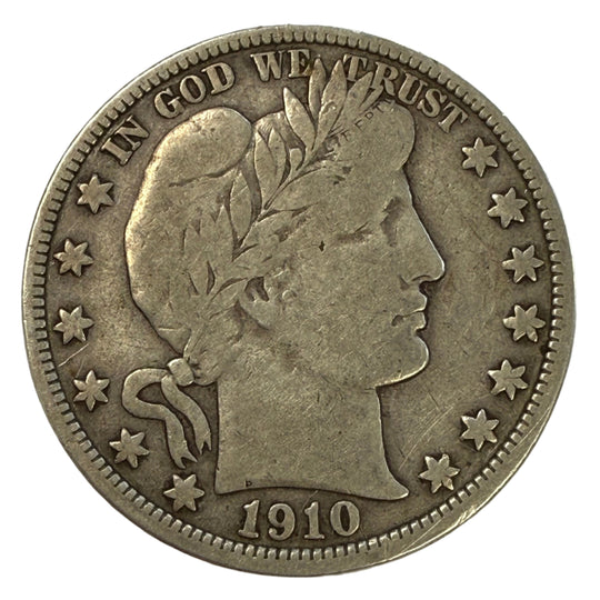 1910 Barber Half Dollar (F)