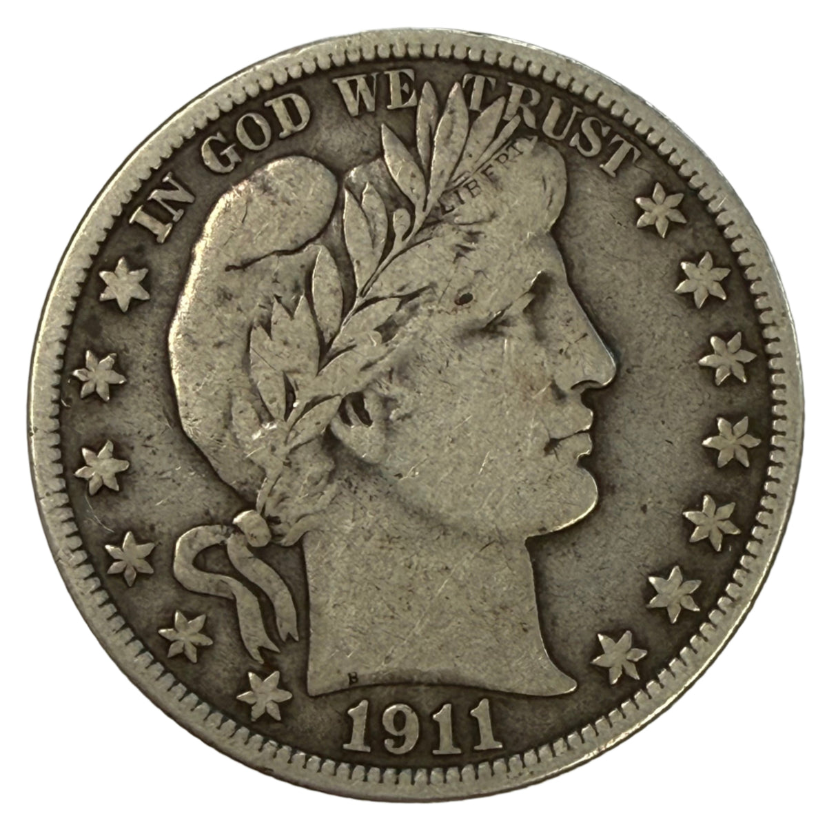 1911 Barber Half Dollar (F)
