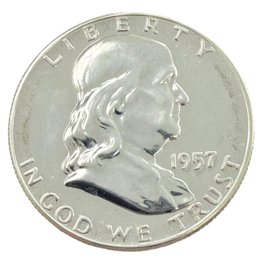 1957 Proof Franklin Half Dollar