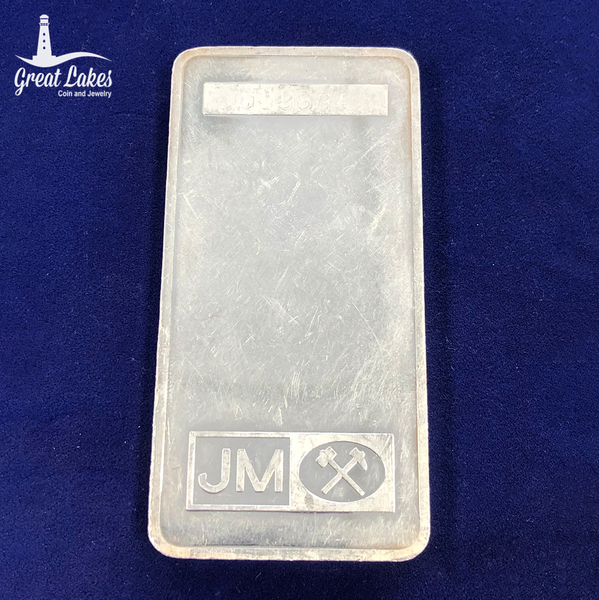 Johnson Matthey Scotia Bank 10 oz Silver Bar