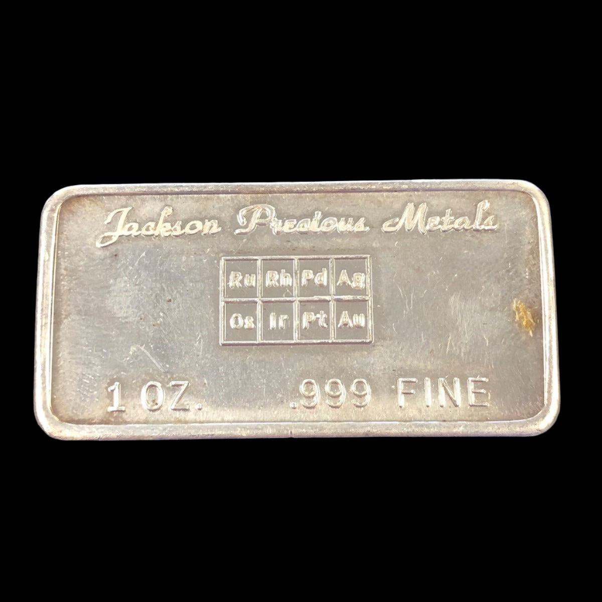 Jackson Precious Metals 1 oz Silver Bar