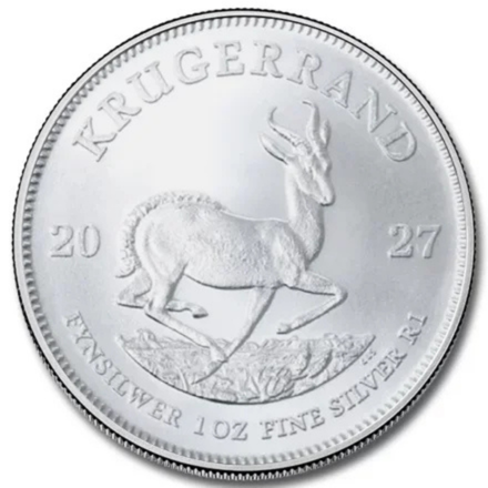 2027 South Africa 1 oz Silver Krugerrand (BU)